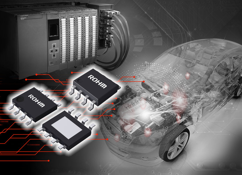 ROHMs kompakte intelligente Low-Side-Schalter: Geringere Verlustleistung und sicherer Betrieb durch proprietäre TDACC™ Schaltungs- und Bauteiltechnologie